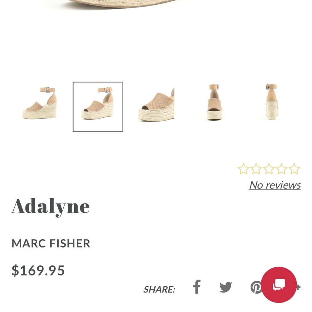 Marc fisher espadrille wedge. - Picture 4 of 4